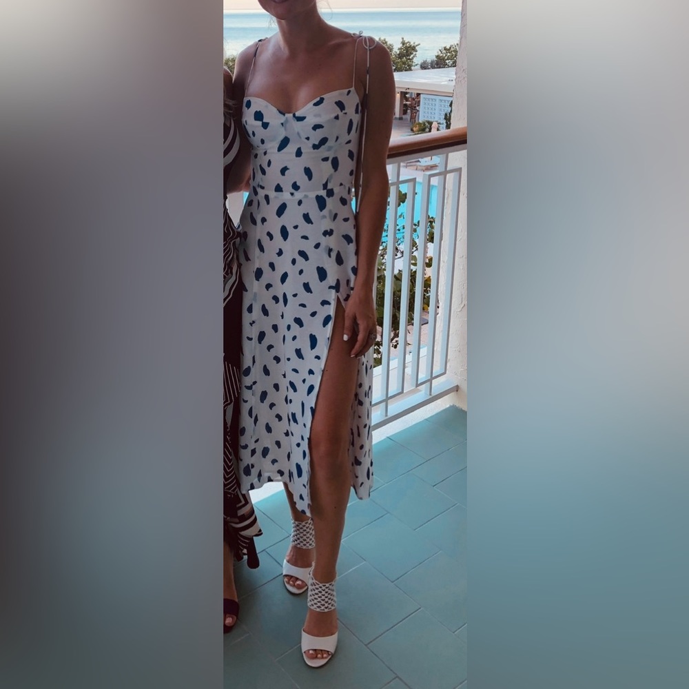 Reformation Juliet Dress Size 2 with Slit